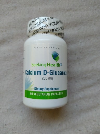 Zdjęcie oferty: SEEKING HEALTH CALCIUM D-GLUCARATE 250 MG 60 KAPS