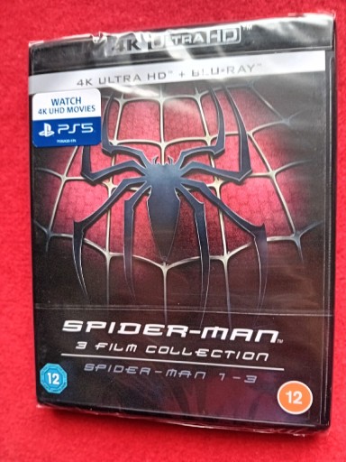 Zdjęcie oferty: Spider-Man 1-3 [3xBlu-Ray 4K]+[3xBlu-Ray] pl
