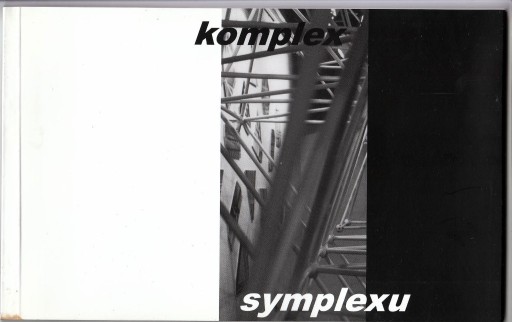 Zdjęcie oferty: Komplex symplexu, katalog J. Olek i W. Szymański