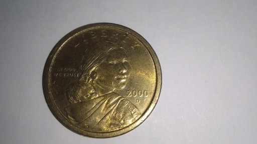 Zdjęcie oferty: 1 dolar USA  2000 r Sacajawea (2922)