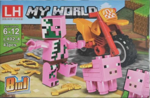 Zdjęcie oferty: KLOCKI MY WORLD 43 PCS