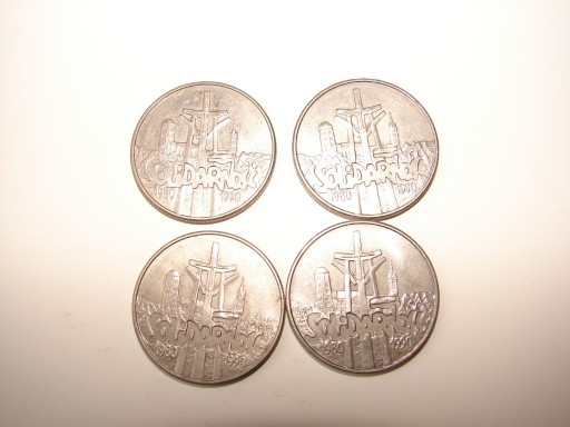Zdjęcie oferty: Zestaw monet  SOLIDARNOŚĆ 10000 zł 1990r.