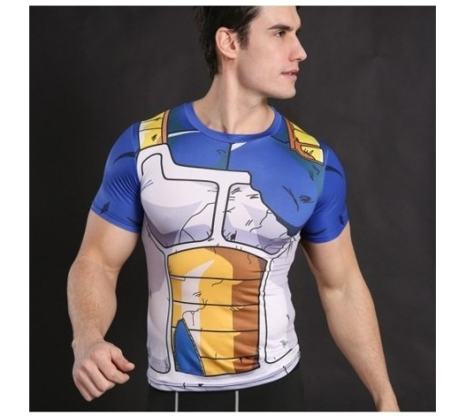 Zdjęcie oferty: KOSZULKA T-SHIRT DRAGON BALL Z VEGETA RASHGUARD