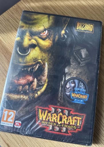 Zdjęcie oferty: warcraft reign of chaos + dodatek frozen throne pc wersja na plyte nowe