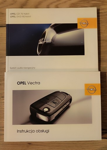 Zdjęcie oferty: Instrukcja obsługi Opel Vectra C FL + Radio DVD90