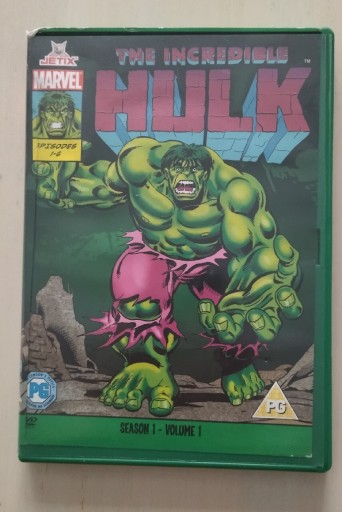 Zdjęcie oferty: The Incredible HULK Sezon 1 volume 1 DVD 