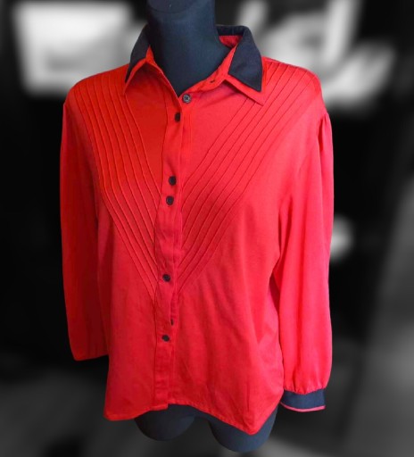Zdjęcie oferty: Elegancka koszula vintage z długim rękawem M