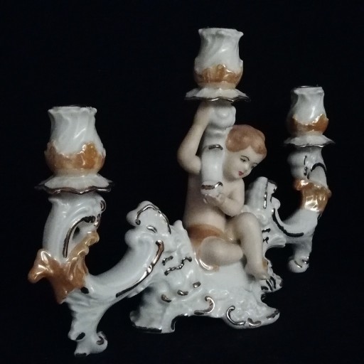 Zdjęcie oferty: Świecznik porcelanowy ARPO Romania 