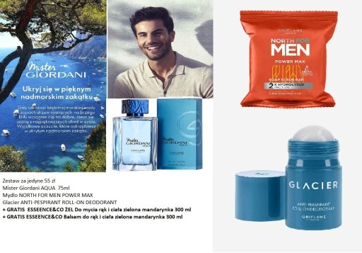 Zdjęcie oferty: Zestaw Mister Giordani - kosmetyki
