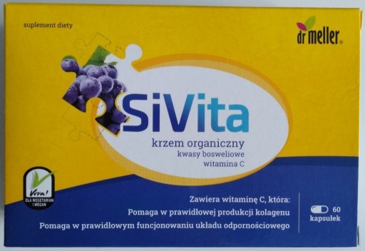 Zdjęcie oferty: SiVita Krzem Organiczny Wzmacnia Odporność 