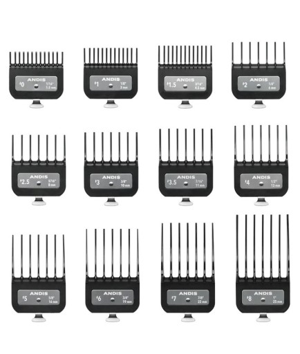Zdjęcie oferty: Nowe Nasadki Nakładki Grzebienie Andis reVite Fade Zestaw Adaptery Sieciowe