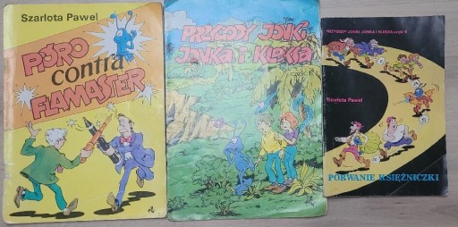 Zdjęcie oferty: Przygody Jonki, Jonka i Kleksa-zestaw 3 komiksów