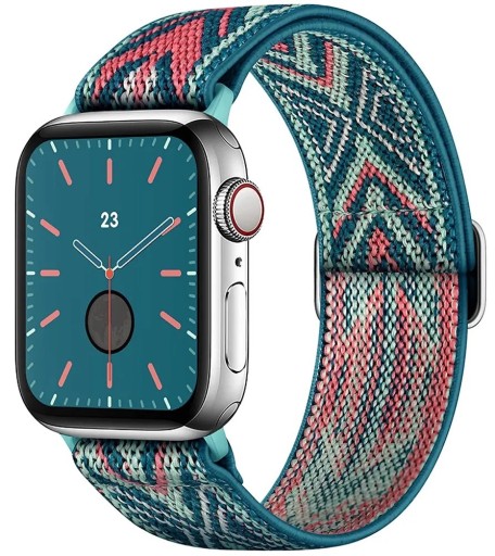 Zdjęcie oferty: Scrunchie Aztecki pasek Apple Watch 45-38mm Okazja