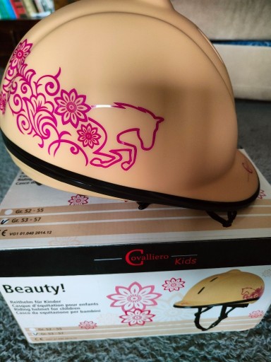 Zdjęcie oferty: kask toczek jeździecki Covalliero Beauty 53-57