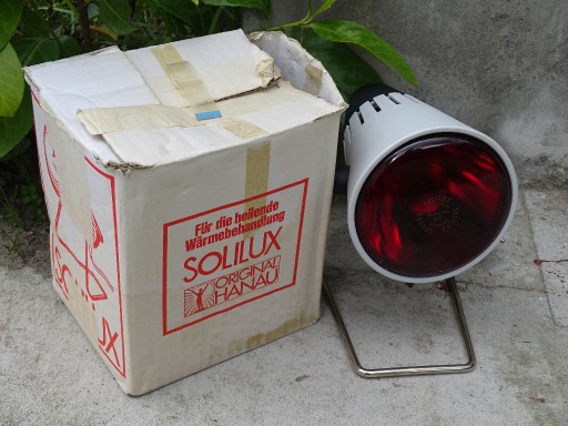 Zdjęcie oferty: Lampa lecznicza IR podczerwień SOLILUX 150W