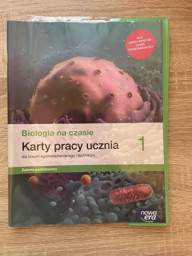 Zdjęcie oferty: Biologia na czasie ćwiczenia do biologii klasa 1 