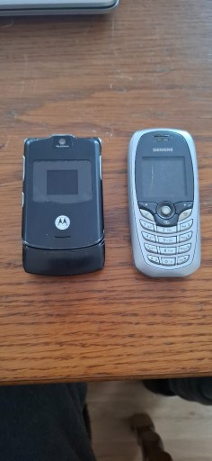 Zdjęcie oferty: zestaw Motorola V3 RAZR i Siemens c72