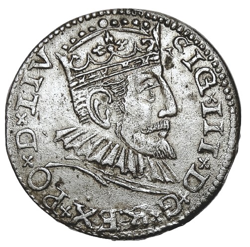 Zdjęcie oferty: Zygmunt III Waza, Trojak 1593, Ryga