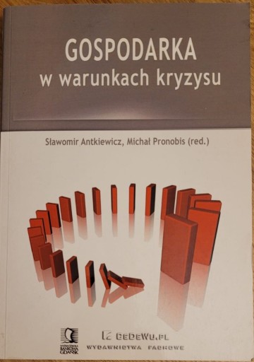 Zdjęcie oferty: Gospodarka w warunkach kryzysu