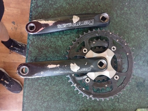 Zdjęcie oferty: Korba Shimano deore hallowtech na kwadrat