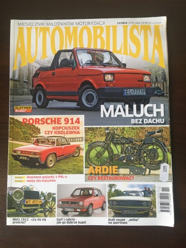 Zdjęcie oferty: Automobilista 11/2014