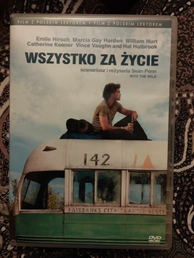 Zdjęcie oferty: WSZYSTKO ZA ŻYCIE. Sean Penn. DVD