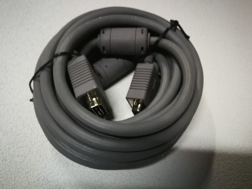 Zdjęcie oferty: Przedłużacz kabel VGA 5m szary