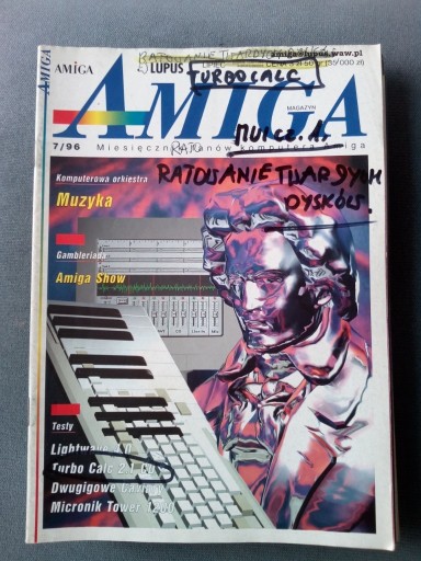 Zdjęcie oferty: Amiga 7/96 magazyn 