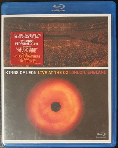 Zdjęcie oferty: Kings of Leon live at the O2 London England blu-ra