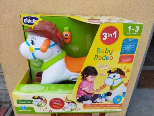 Zdjęcie oferty: Chicco jeździk Rodeo koń biegunach odgłosy ROCZEK