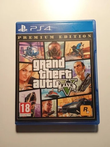 Zdjęcie oferty: Gra GTA5 Rockstar PS4 PS5 Płyta PL