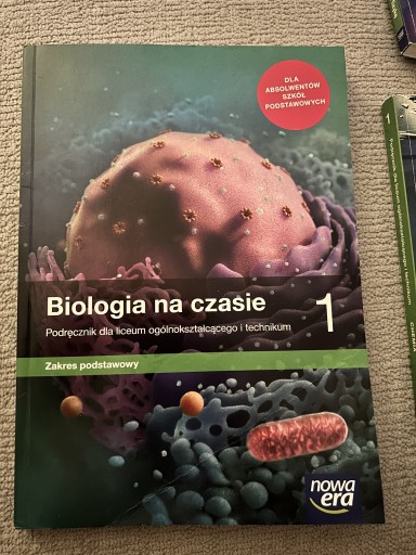 Zdjęcie oferty: Biologia 1 na czasie podręcznik zakres podstawowy