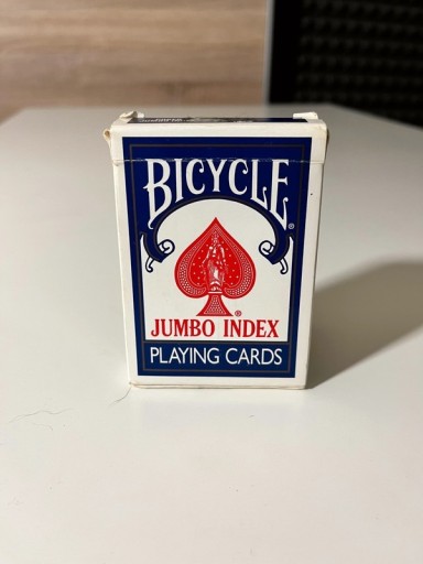 Zdjęcie oferty: USA karty do gry Playing Cards Jumbo Index Bicycle