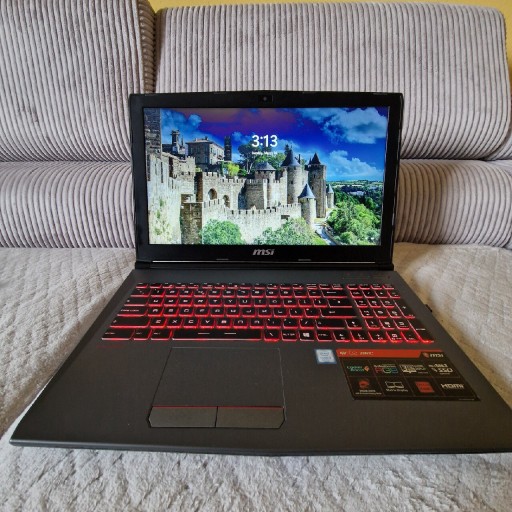 Zdjęcie oferty: Laptop Gamingowy MSI GF62 8RC 15,6" 
