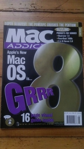 Zdjęcie oferty: MAC ADDICT - August 1997 + płyta CD
