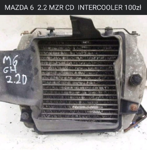 Zdjęcie oferty: INTERCOOLER mazda 6 2.2