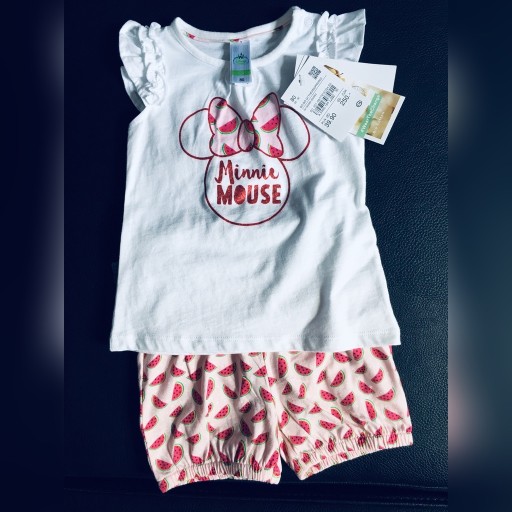 Zdjęcie oferty: Komplet lato Myszka Minnie Mouse rozmiar 80 Disney