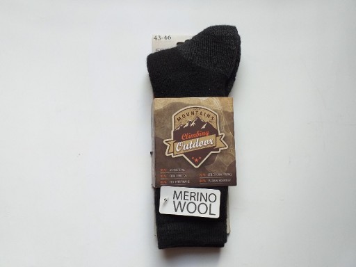 Zdjęcie oferty: GRUBE Skarpety OUTDOOR za kostkę MERINO r. 43-46 