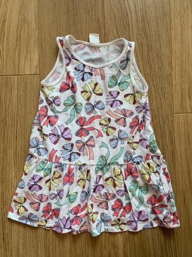 Zdjęcie oferty: H&M letnia sukienka w kokardki r.86