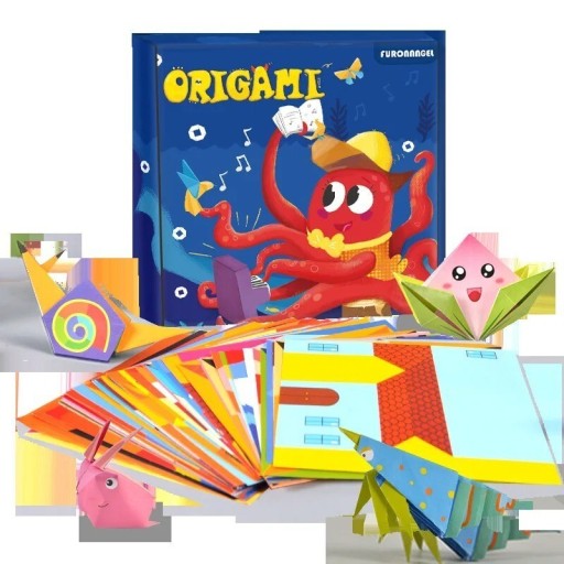 Zdjęcie oferty: ORIGAMI ZABAWA KREATYWNA Z INSTRUKCJAMI 54 szt.