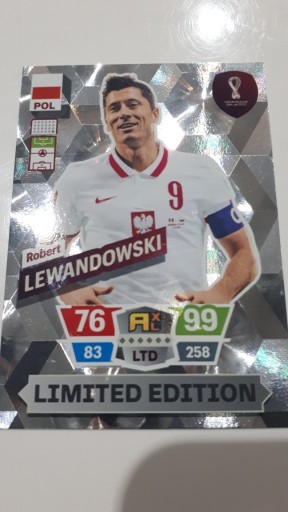 Zdjęcie oferty: QATAR 2022 WORLD CUP LIMITED LEWANDOWSKI