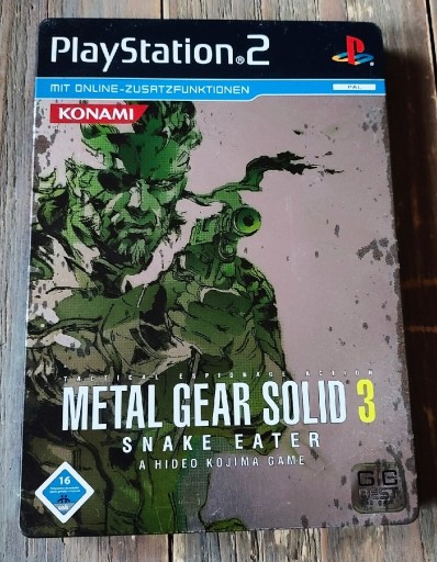 Zdjęcie oferty: Metal Gear Solid 3 Snake Eater PS2 PAL Steelbook