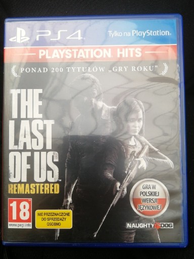Zdjęcie oferty: The Last of US remastered ps4