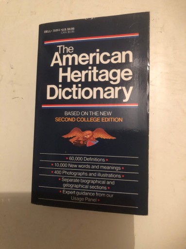 Zdjęcie oferty: The American Heritage Dictionary