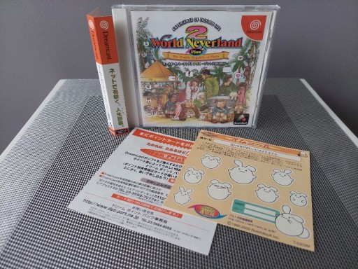 Zdjęcie oferty: WORLD NEVERLAND 2 PLUS RPG Unikat SEGA Dreamcast!