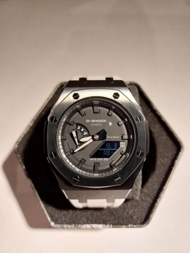 Zdjęcie oferty: G-shock AP Royal Oak Casio GA2100 white-black