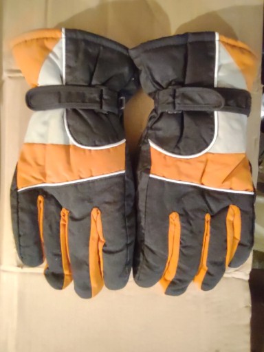 Zdjęcie oferty: Rękawice zimowe pomarańczowe 