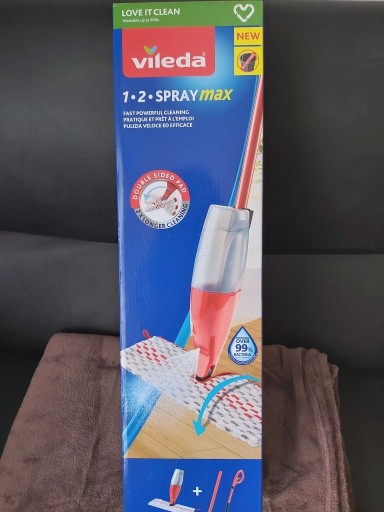 Zdjęcie oferty: Mop płaski Vileda 1-2-SPRAY max Spray & Clean