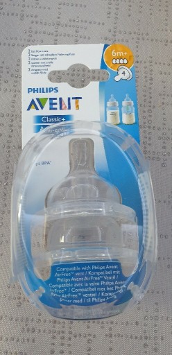 Zdjęcie oferty: Smoczek do butelki AVENT 6m+