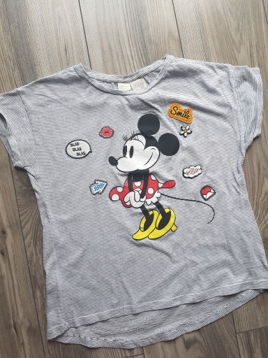 Zdjęcie oferty: ZARA Myszka MINIE t-shirt 11-12 l/152 Cudna